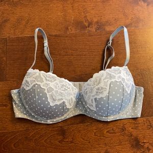 Polka Dot Push Up Bra